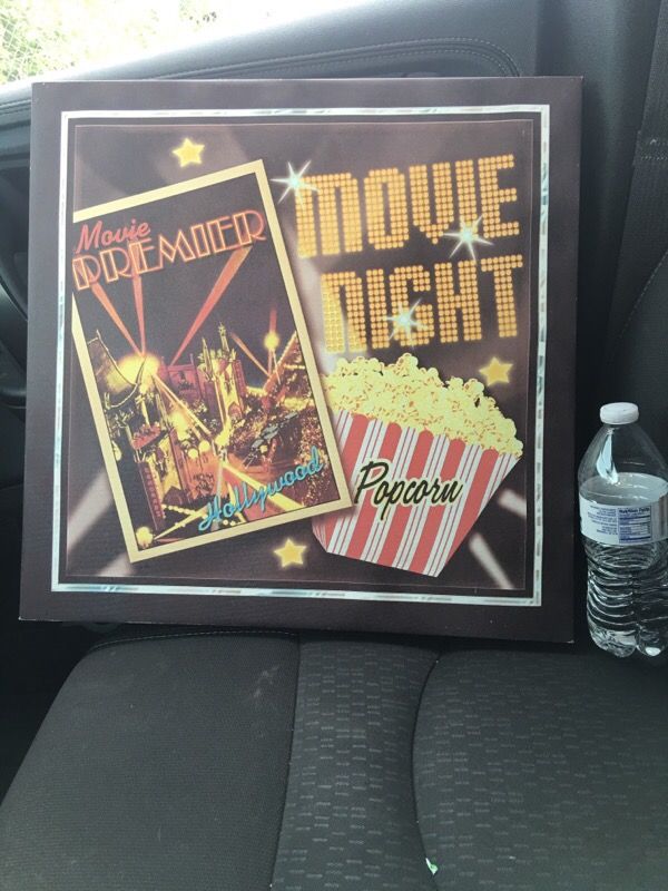 Movie Night Canvas