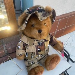 New Teddy Bear Military Stuffed Animal Patriotic 
