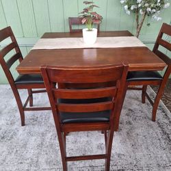 Mesa De Madera Con 4 Sillas (Check My List ✅️)