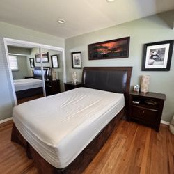 Solid Wood Bedroom Set - Queen