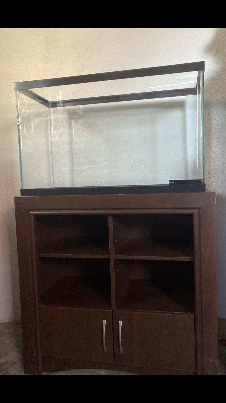 Free  Fish tank and stand
