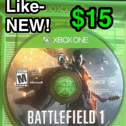 🎮 Like-NEW Battlefield 1 – Xbox One Game ($15) 🎮