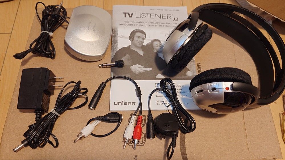 TV Listener Unisar J3 Tv920 Wireless Headphone