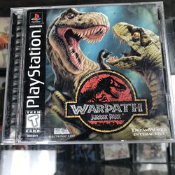 Jurassic Park Warpath Ps1 $85 Gamehogs 11am-7pm