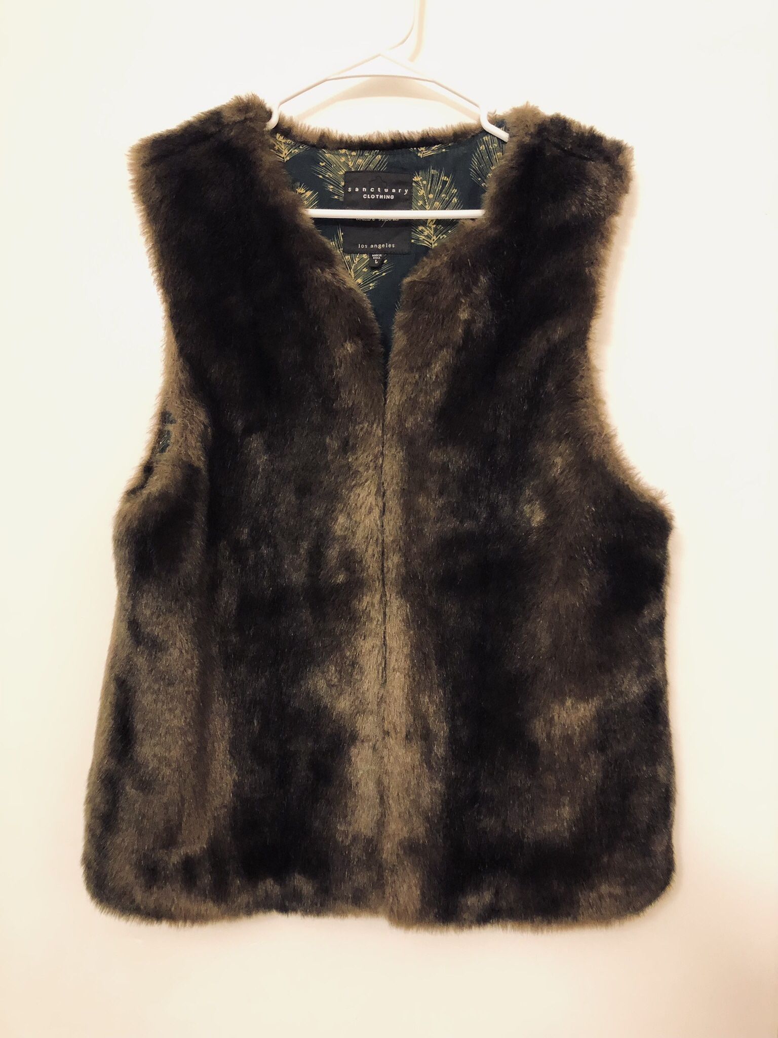 SANCTUARY FAUX FUR VEST