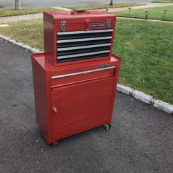 Tool Box.  Height 44   1/2 Inch  And  26  1)2 Inches Wide 