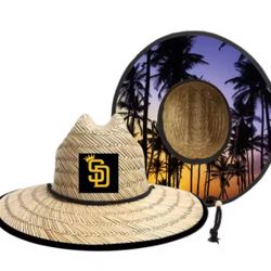 San Diego Padres Straw Hat