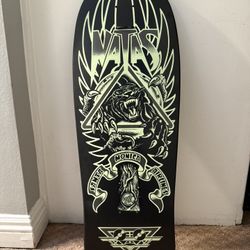 Natas Kaupas Glow In The Dark Skateboard Deck