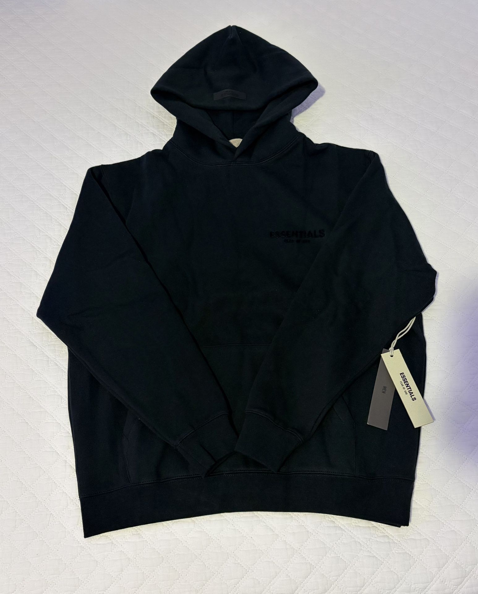Black Essential Hoodie