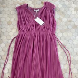 Long Pink sleeveless Formal Dress