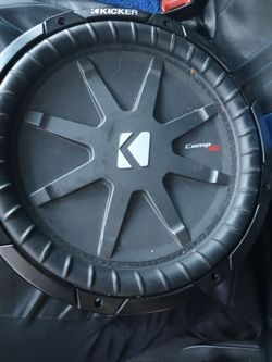 12inch kicker sub and fosgate amp300.1 make offer