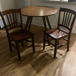 Dining  With Two Chairs