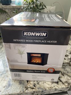New Konwin Infrared Fireplace Heater for Sale in Oak Glen, CA - OfferUp