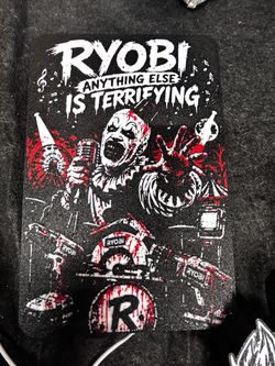 Ryobi Horror Themed LED sign