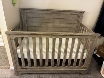 Crib with mattress