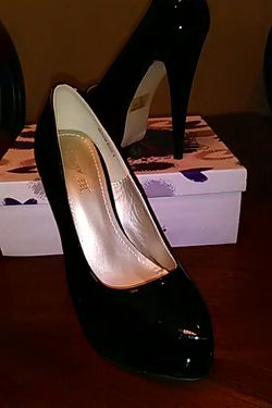 Black high heels