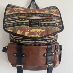 Disney Loungefly Lion King Backpack - Simba, Timon & Pumbaa