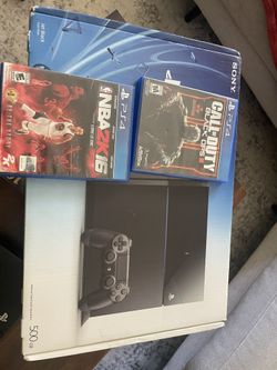 PS4 and Games Mint Condition