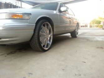 96 grand marquis w 24s louis vuitton accents 3800 118k mi for Sale in  Phoenix, AZ - OfferUp