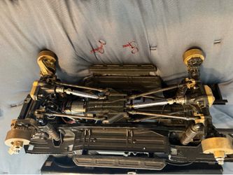 Upgraded Bluetooth Traxxas trx 4 hightail rc crawler