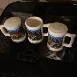 Salt & Pepper & Tooth Pick Holder From The Royal Gorge 
