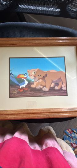 1994 Disney Lion king Lithograph