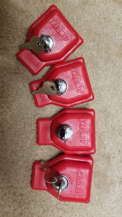 Lock For 18 Wheelers Trailer With Keys.