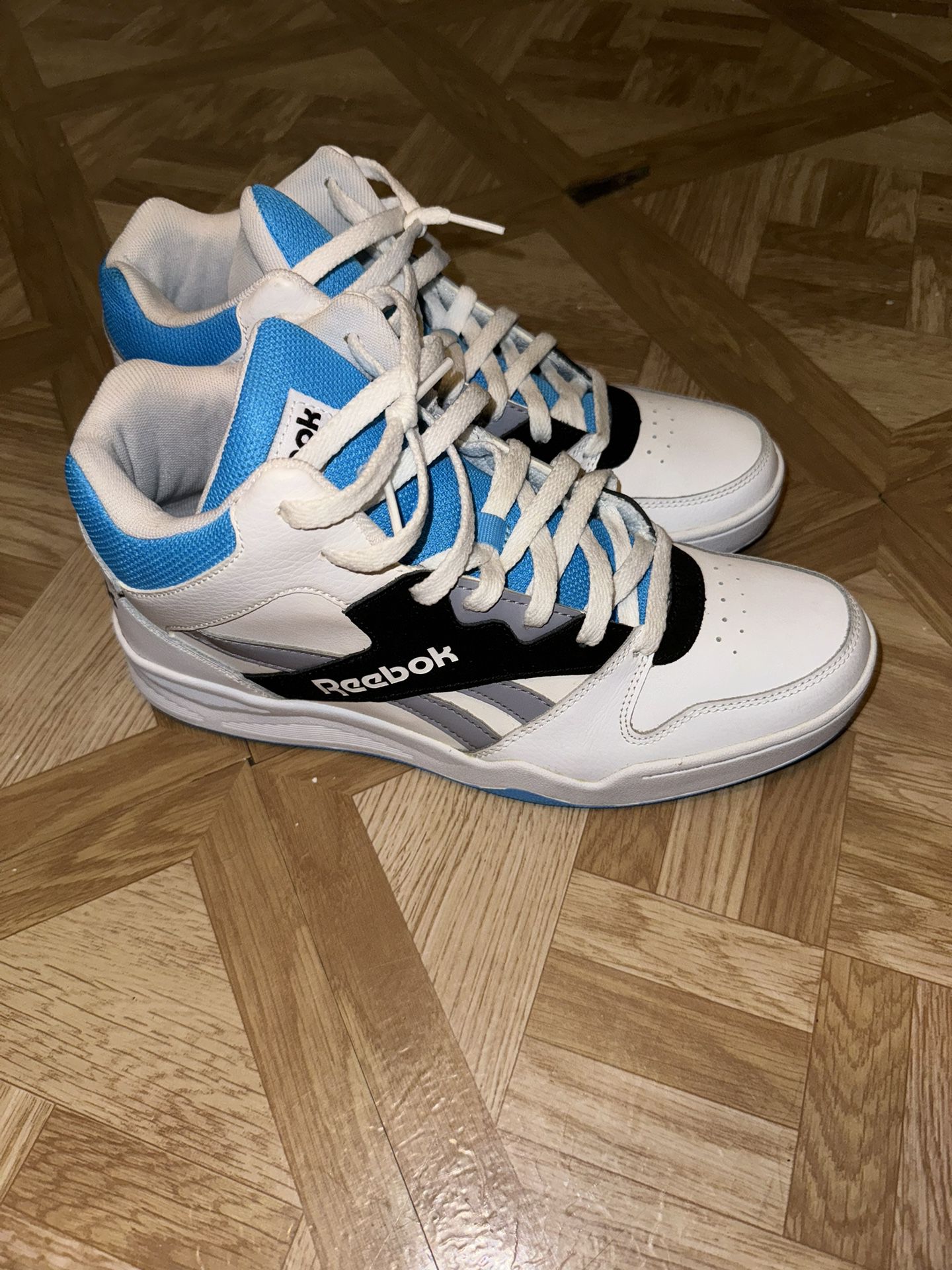 Reebok Royal BB4500 Hi Blue/White  - Men's Lifestyle Sneakers