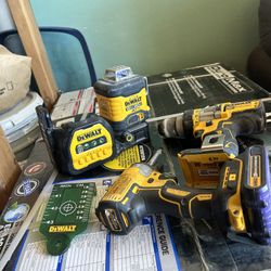 12v/20v 360 Laser. Drill And Impact