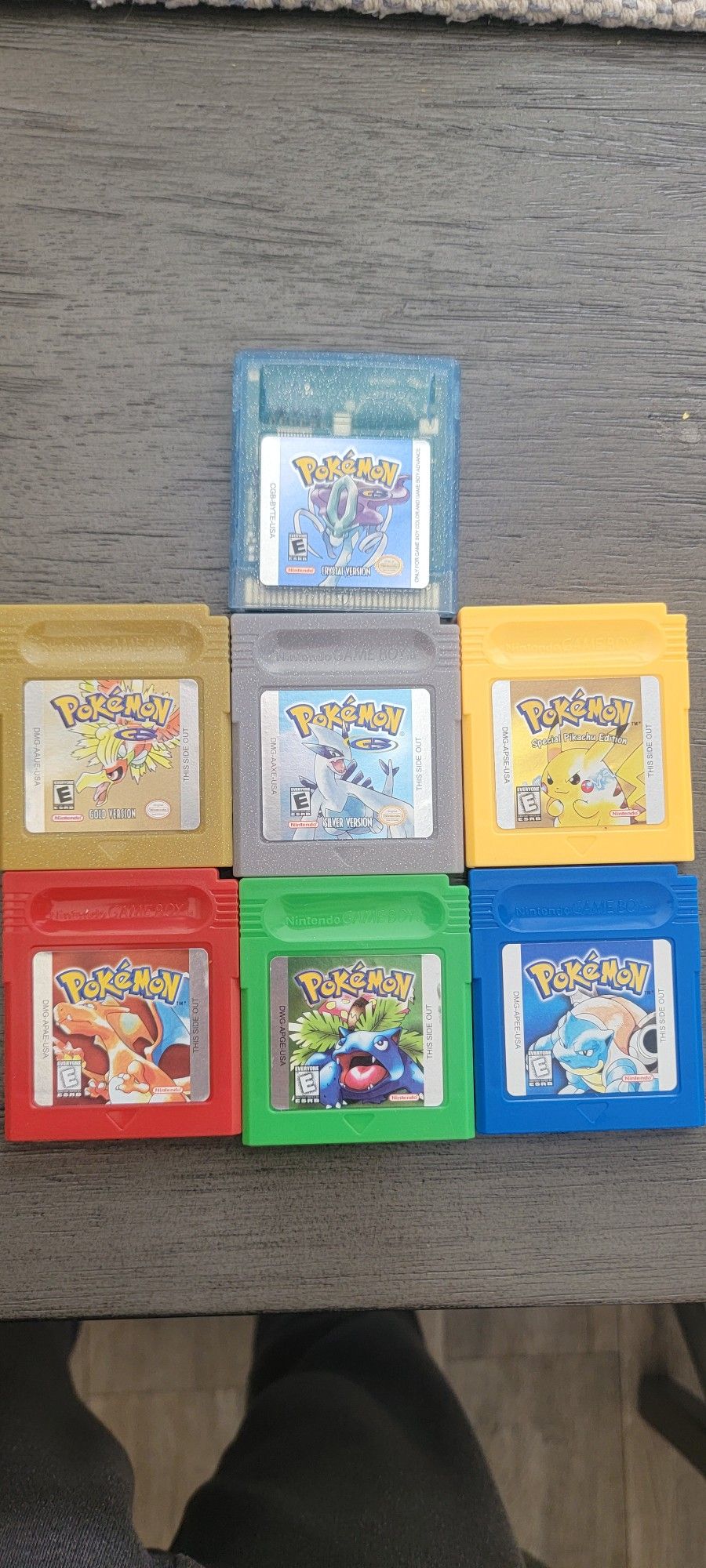 Pokemon Gbc Set Games