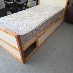 Twin Size Bed And Mattress 