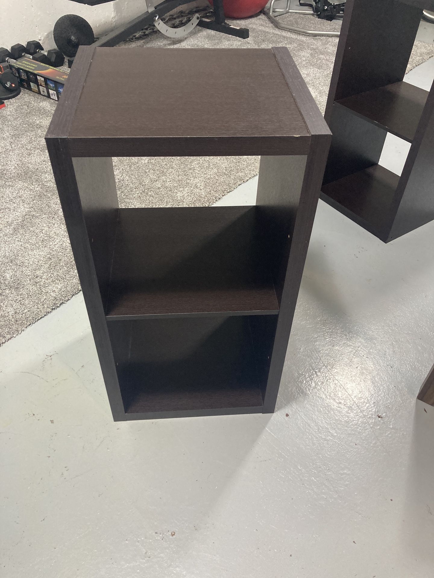 Wood Brown Cubby (Open On Both Sides) 