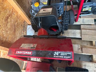 Craftsman 24” snowblower