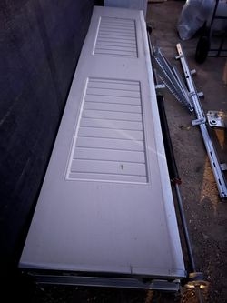 Insulated garage door 10ft x 8ft