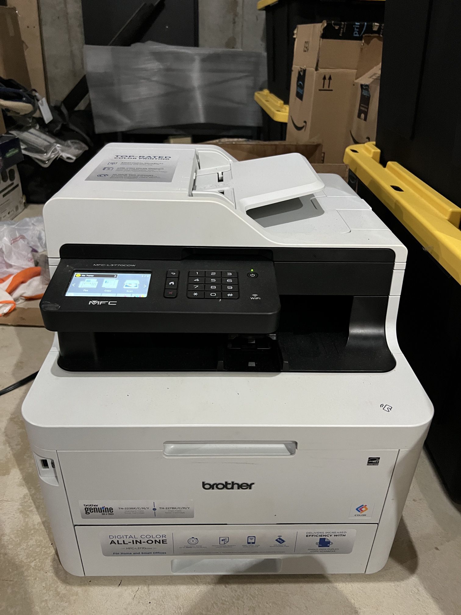 Brother MFC-L3770CDW Color Printer, Copier. Scanner, Fax, Duplex