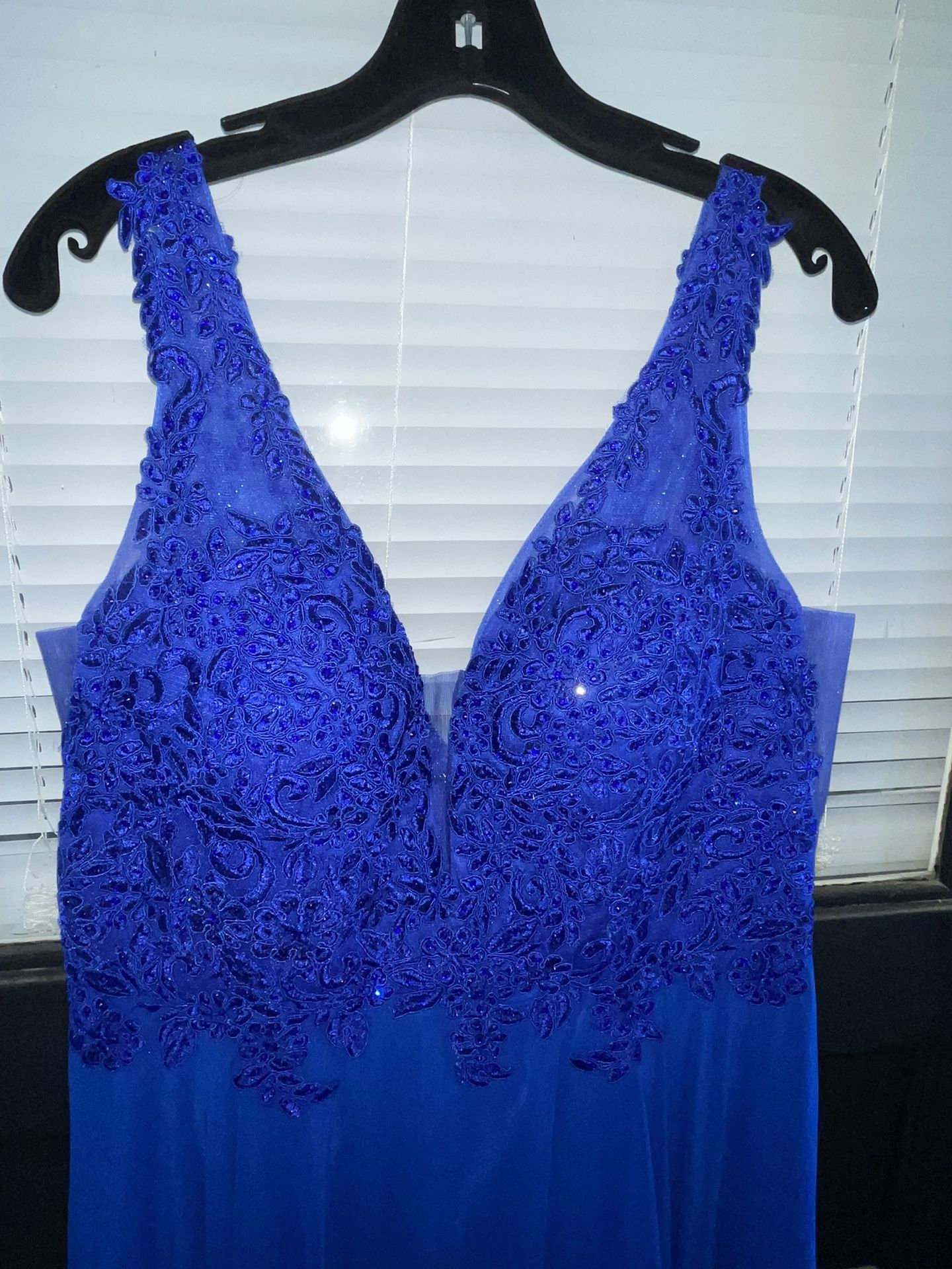 Royal Blue Long Prom Dress