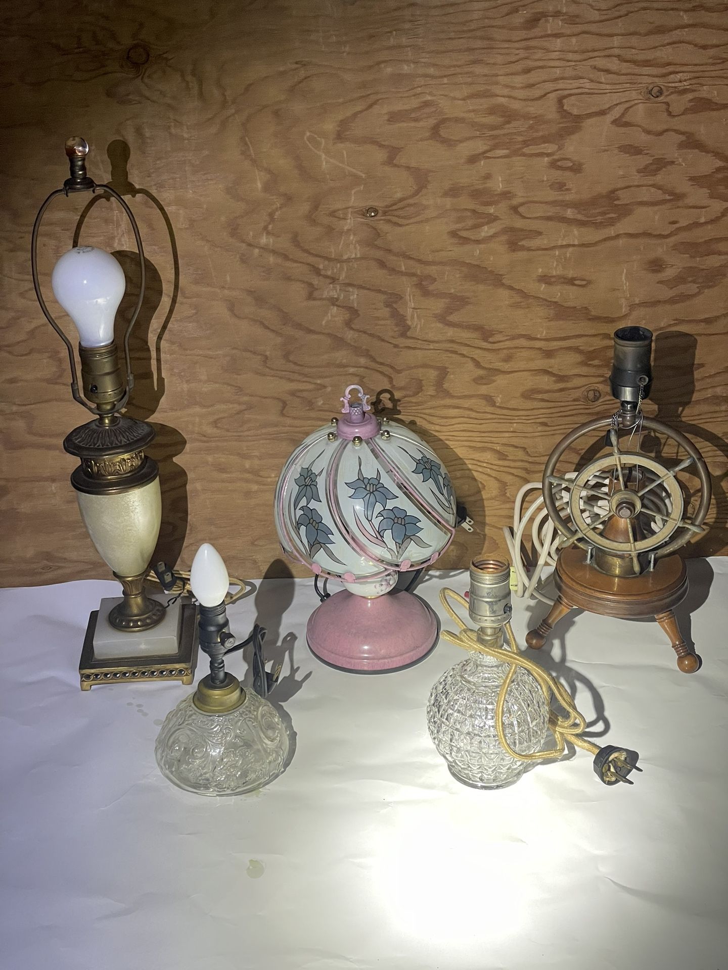 Vintage Antique Lamps 