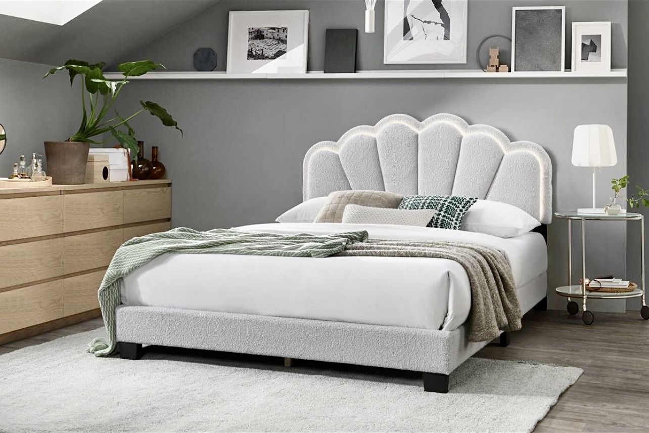 New Queen Bed Frame With Mattress