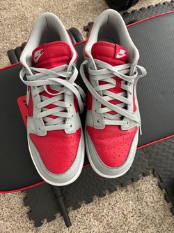 Nike Dunk Low Red and Grey Sneakers sz 11