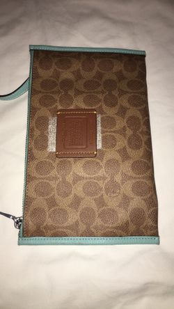 Authentic Coach Wristlet 