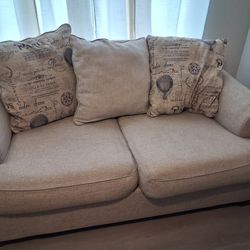 Love Chair And Single Couch Good Condition