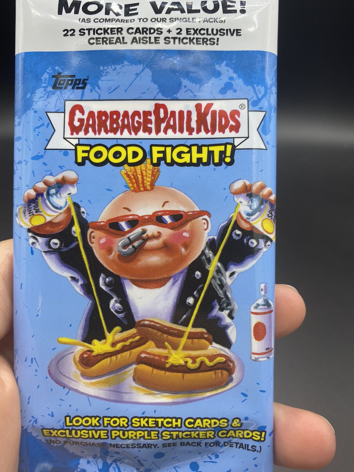 2021 Topps Garbage Pail Kids Food Fight! 22 Card Pack Exclusive Pack