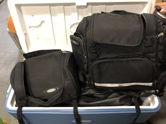 T bags set for back motorcycle