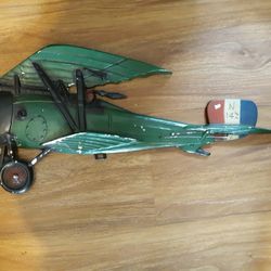 Vintage Cast Iron Airplane Wall Decor