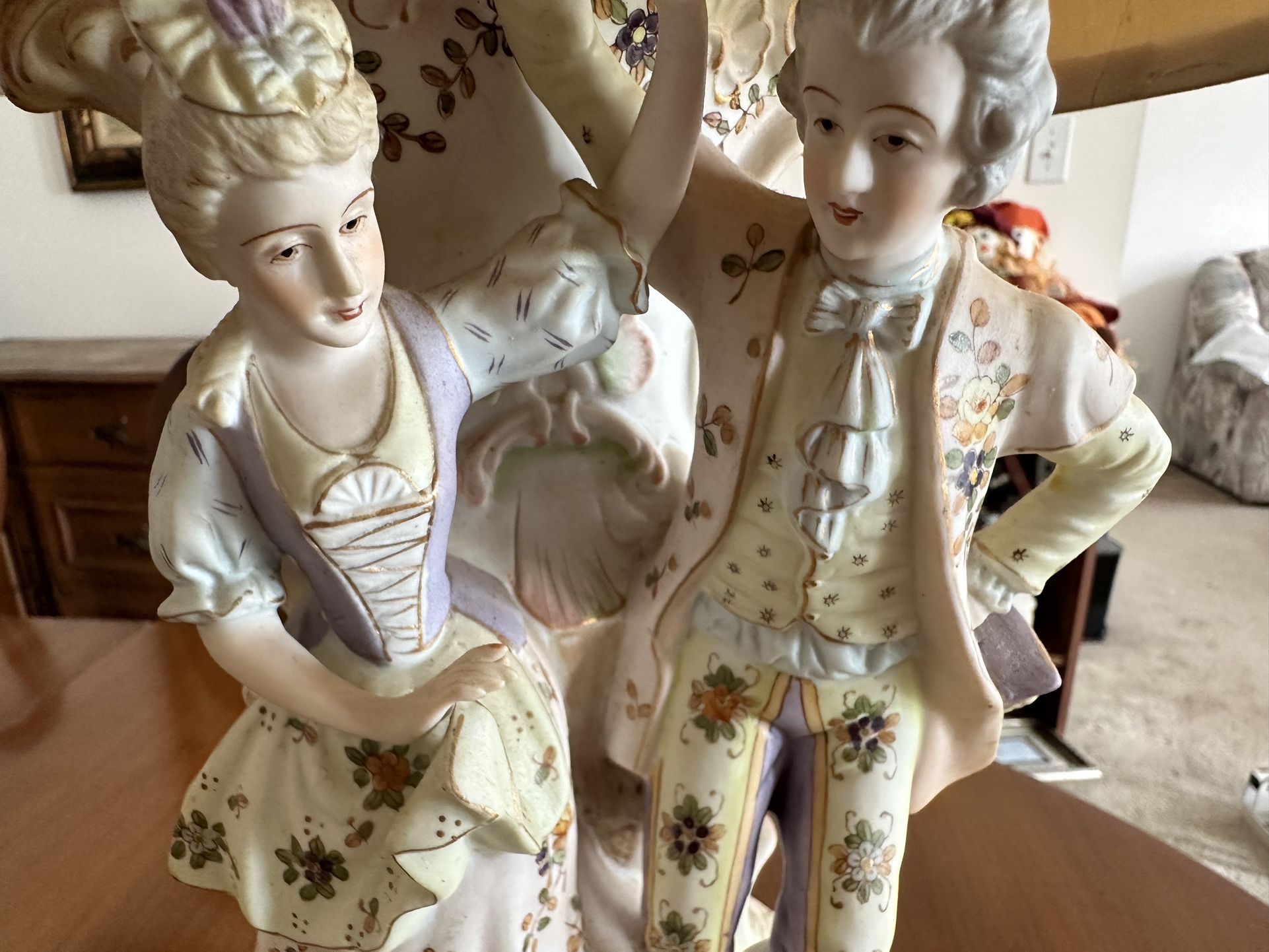 Porcelain Figurine Lamps