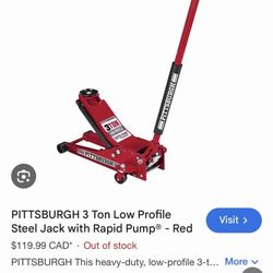 Pittsburg 3 Ton Jack