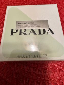 PRADA HAND CREAM Iconic Triangle Case triple care lotion, 1.6oz