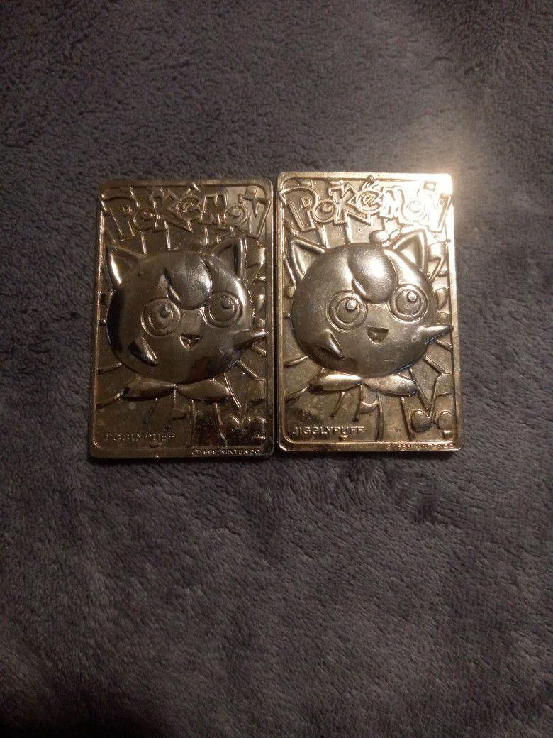 Jigglypuff Plated Cards