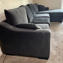 SOMA Foam Sofa + Chaise (Living Spaces) – $900 (or best offer) Originally bought for $2,578