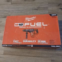 Milwaukee
M18 FUEL 18V Lithium-Ion Brushless Cordless 1-9/16 in. SDS-Max Rotary Hammer (Tool-Only)